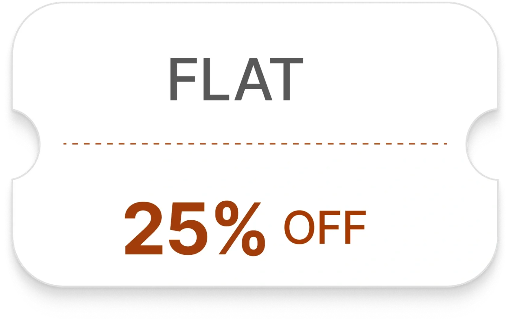 FLAT 25% OFF
