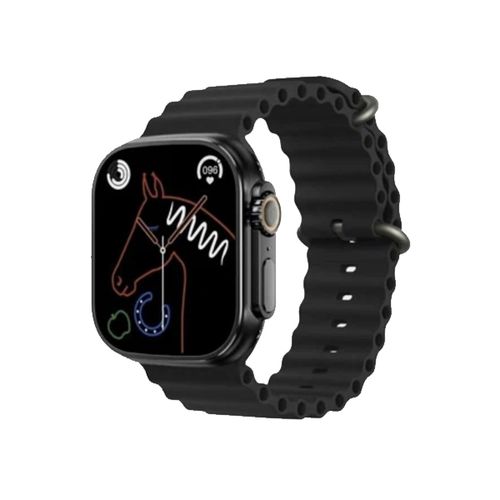 Hoco Y12 Ultra Smart Sports Watch Call Version, 49 mm, Black , 