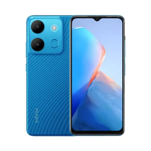 Infinix Smart 7 , 4 GB , 64GB , Peacock Blue
