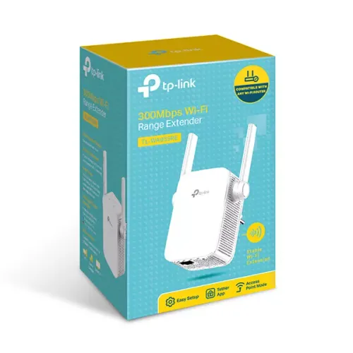 TP-Link TL-WA855RE 300Mbps Wi-Fi Range Extender , 
