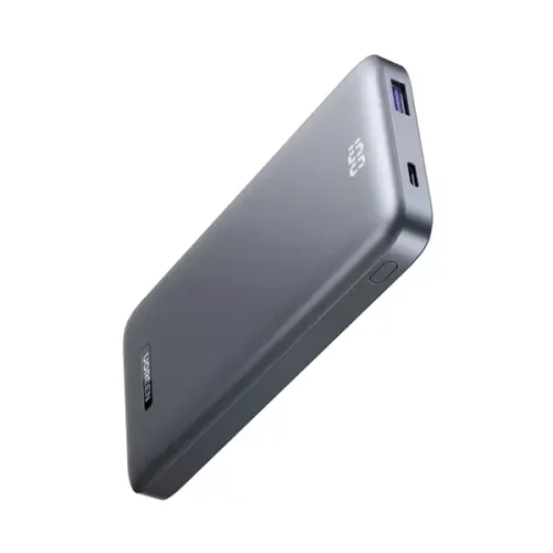 Ugreen 10000mAh USB-A + USB-C Ultra Slim Power Bank - Grey , 