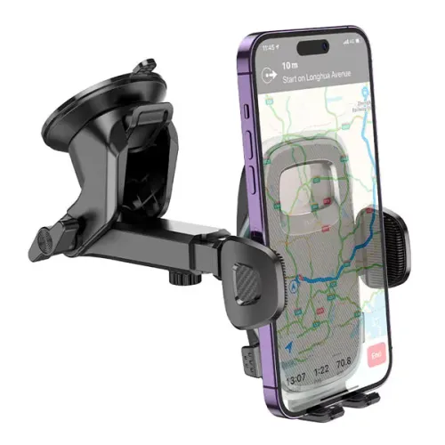 Hoco H15 Fair push-type car  holder(center console) , 
