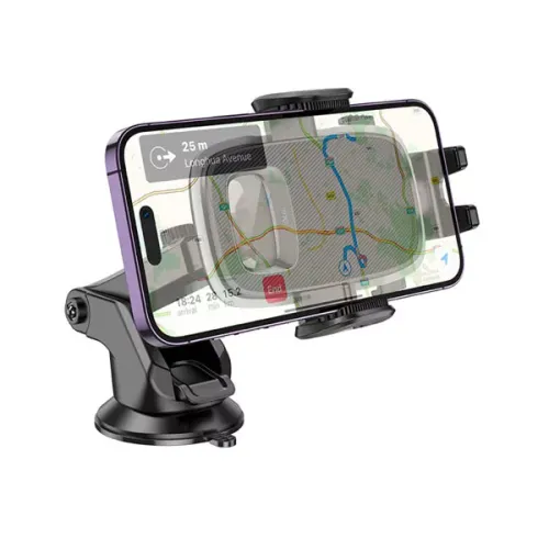Hoco H15 Fair push-type car  holder(center console) , 