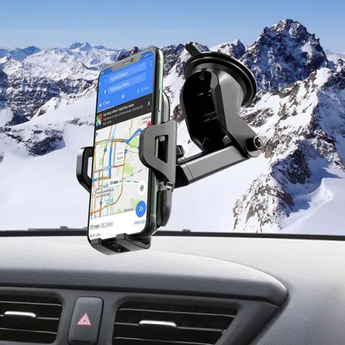 Hoco CA76 Touareg one-touch  center console car holder , 