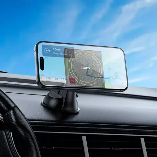 Hoco H47 Precious ring  magnetic car  holder(center console) , 