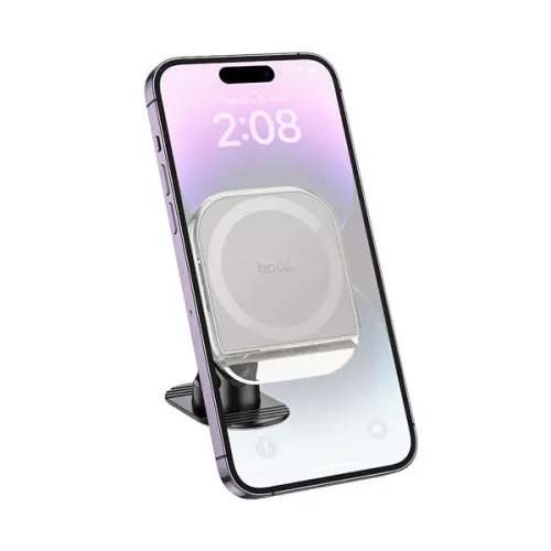 Hoco H43 Crystal ring magnetic  car holder(center console) , 