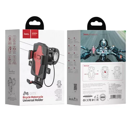 Hoco CA73 Flying one-touch  bicycle and motorcycle  universal holder , 