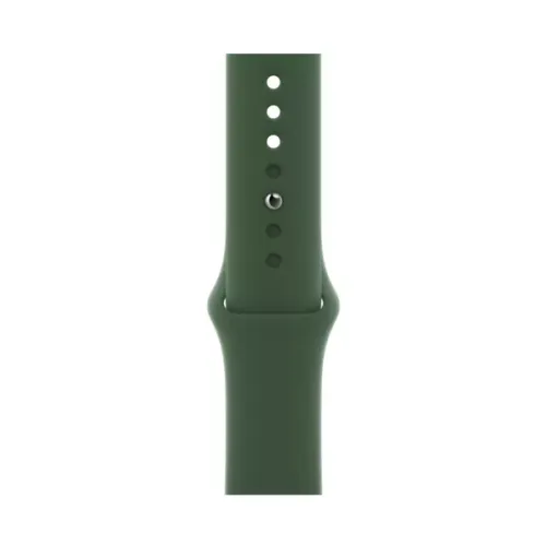 Apple Watch Series 7 (A2473) (GPS Only) 41mm Green Aluminium Case with Clover Sport Band , Green Aluminium