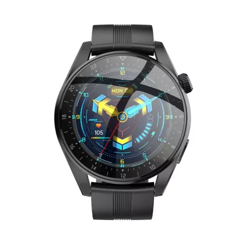 Hoco Smart Sports Watch, 1.36 inches, Black, Y9 , ALL COLOUR