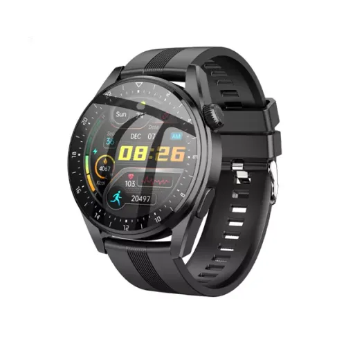 Hoco Smart Sports Watch, 1.36 inches, Black, Y9 , ALL COLOUR
