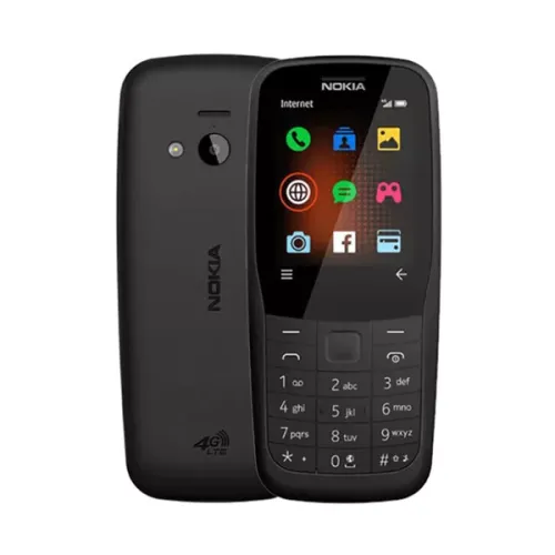 Nokia 220 4G , 24MB , Black