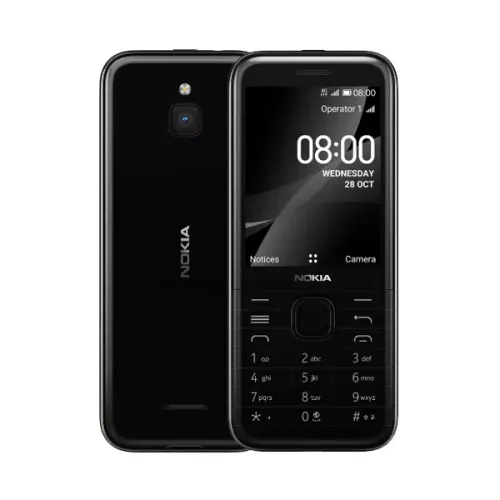 Nokia 8000 DS 4G , 4GB , Black