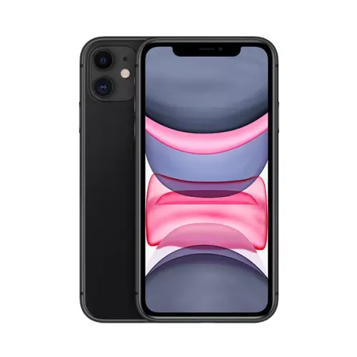 Apple IPhone 11 , 4 GB , 128GB , Black