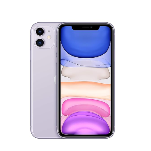 IPHONE 11 , 128GB , 8GB , Apple A13 Bionic , Purple , IOS