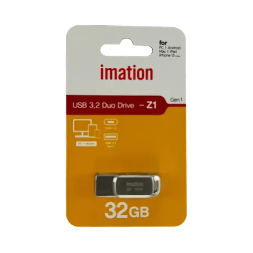 imation Z1 USB 3.2 Duo Drive 32GB , 