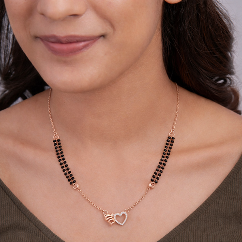 Heart-Bond Mangalsutra ,  hover