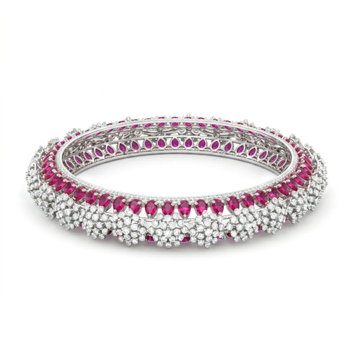 Royal RubyLattice Bangle , 2.3