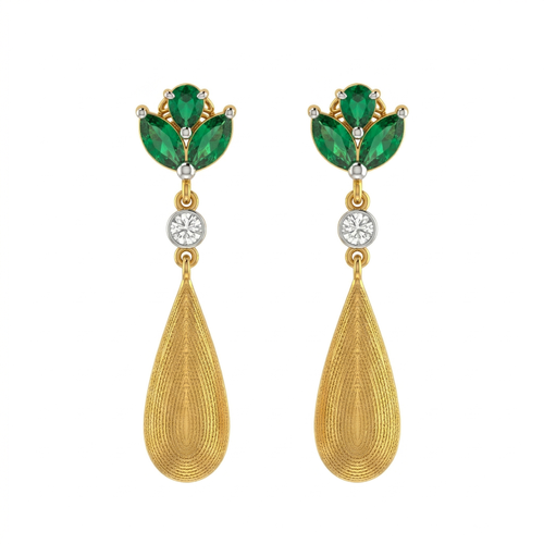 Green Leaf Gold Drops , South Screw