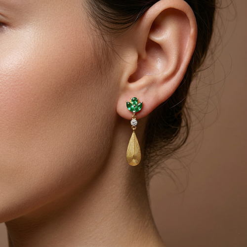 Green Leaf Gold Drops , South Screw hover