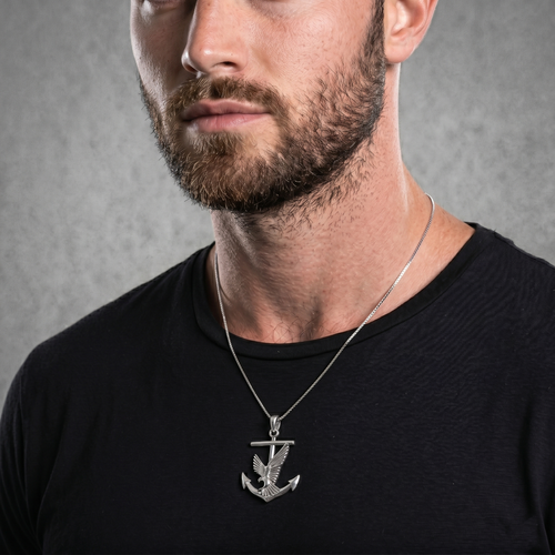 Eagle and Anchor Pendant ,  hover