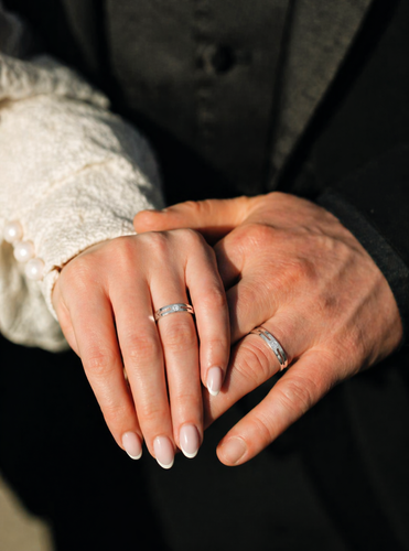 Parallel Lines Matching Promise Ring , 13 hover