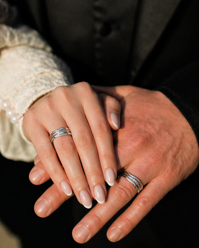 Classic Promise Couple Ring , 13 hover