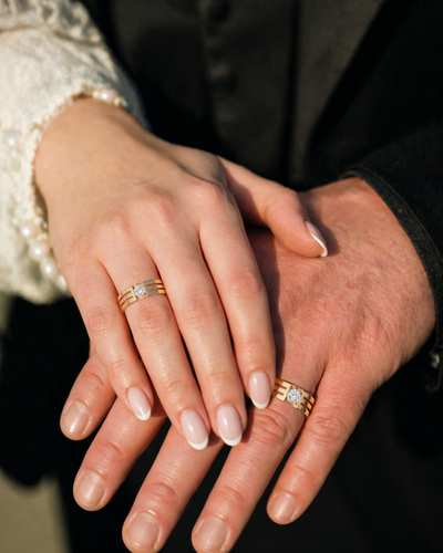 Forever Match Solitaire Couple Set , 13 hover