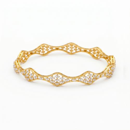 Wavy Lattice Bangle , 2.3
