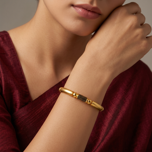 Dotted Station Bangle , 2.3 hover