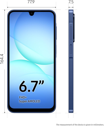 Samsung Galaxy A17 4G , blue , Android , 8GB , 256GB